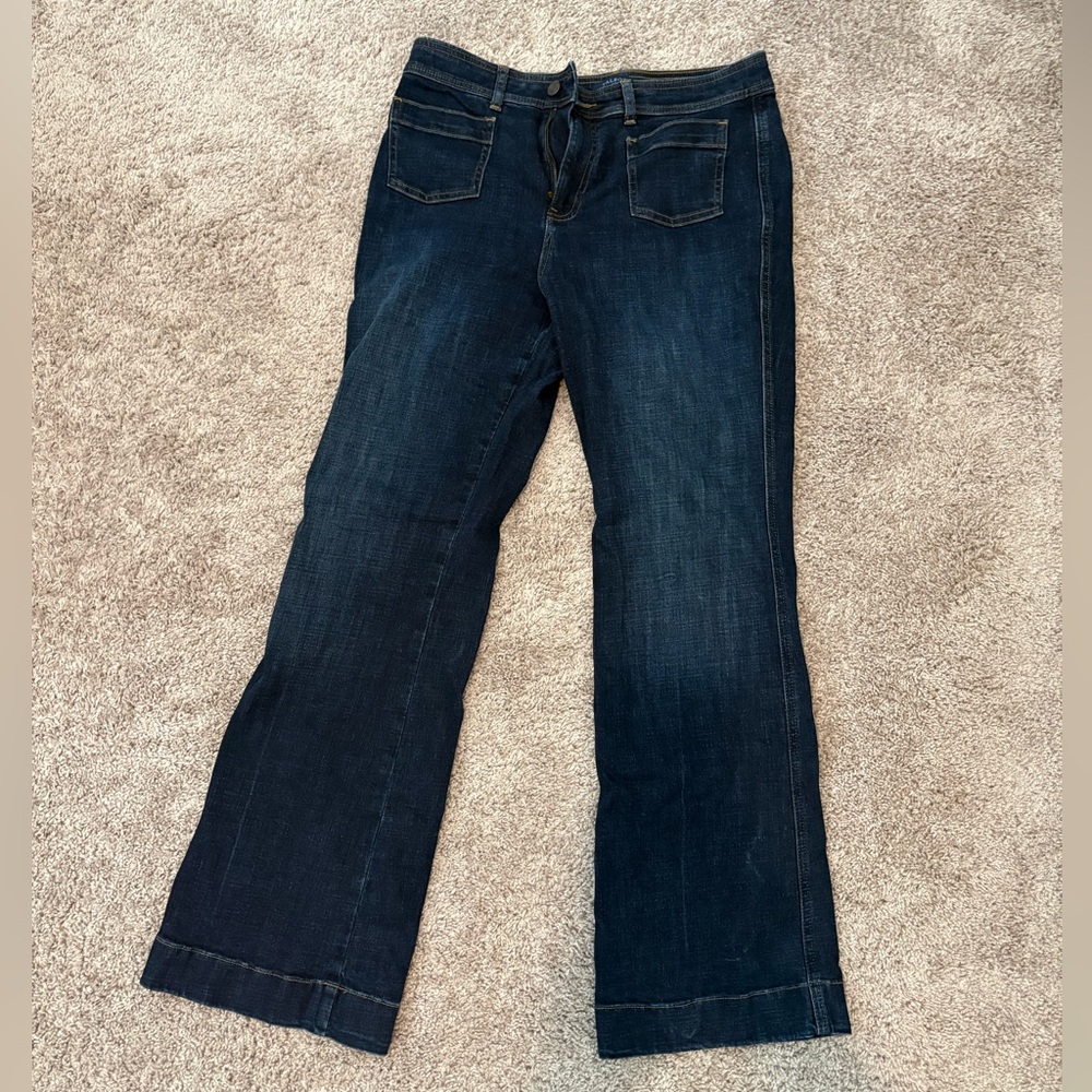 Talbots Trouser Simply Flattering Jeans size 10 LIKE NEW